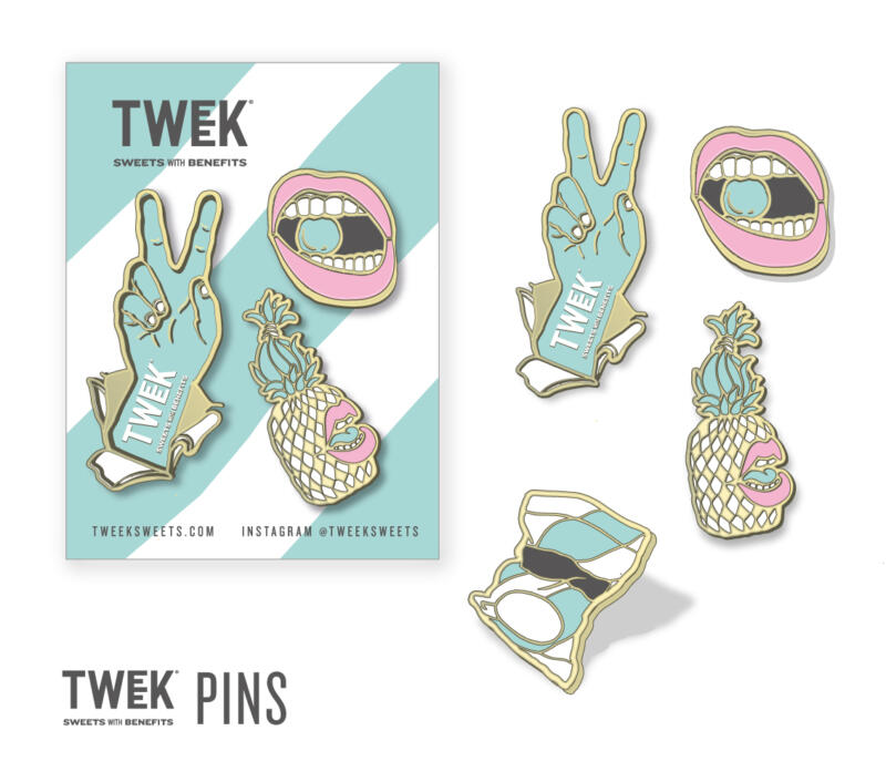 Metall pins