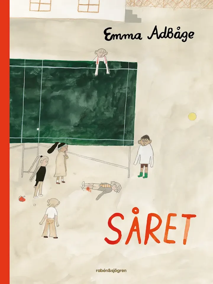 Illustrerat bokomslag till boken Såret