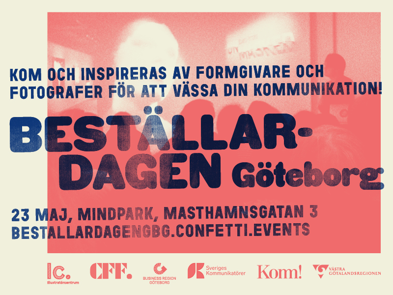 Affisch för Beställardagen Göteborg 2023