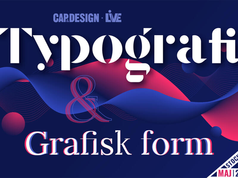 CAP LIve Typografi