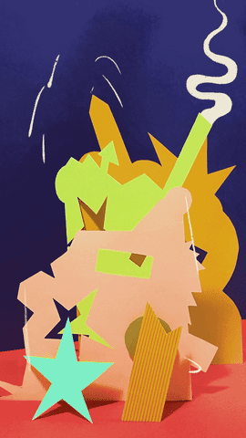 An animated machine