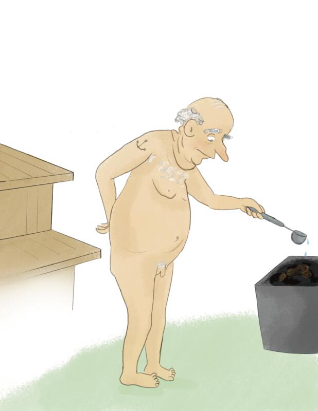 Bastu illustration