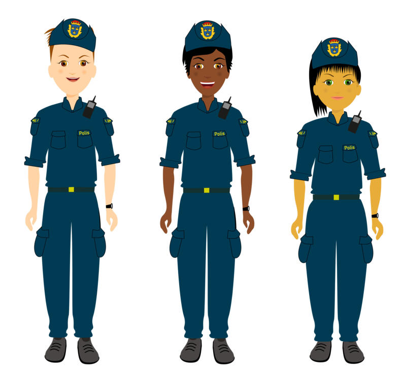 Ungdomar som praktiserar som policer