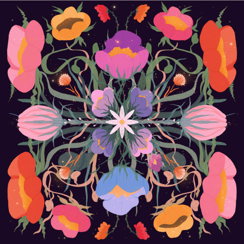Yennifer Godin, yen_god, Blommor, Växtlighet, Väster, Natur, Naturen, Blomma, Mönster, Glitter, Färger, Färg, Färgglatt, Vår, Sommar