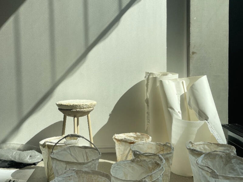 burkar i textil och filt