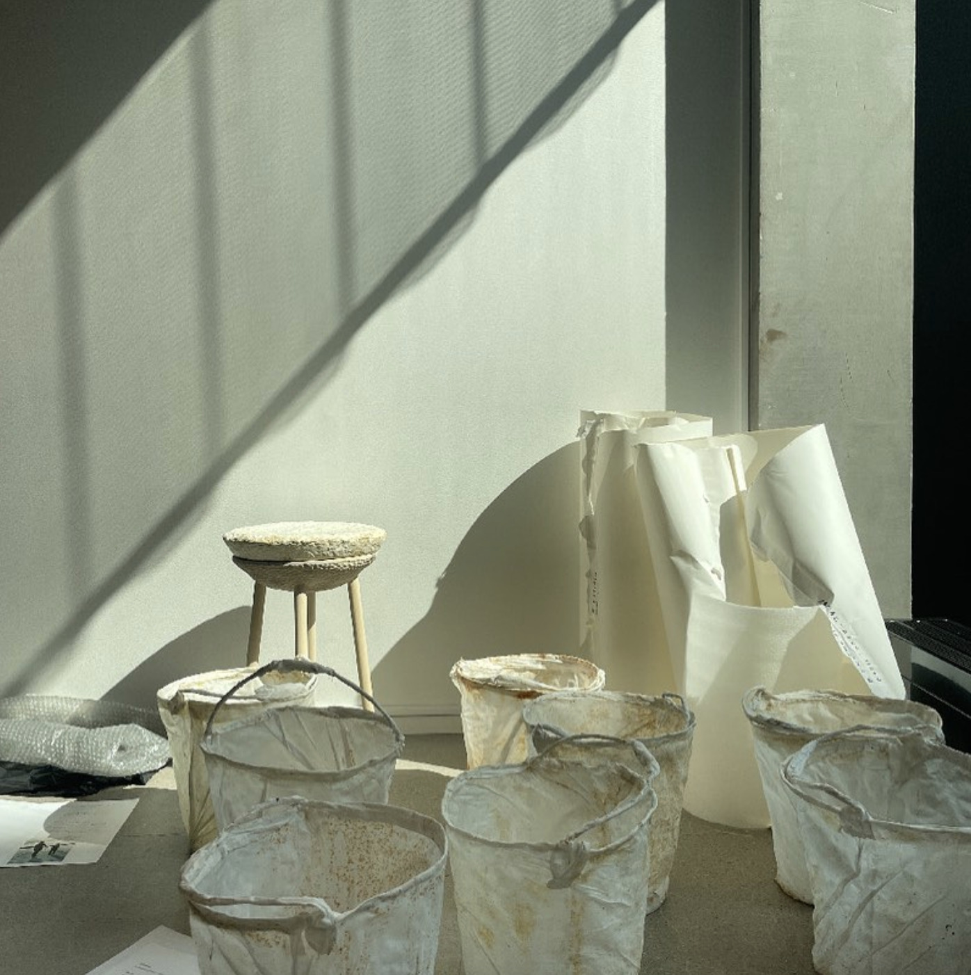 burkar i textil och filt
