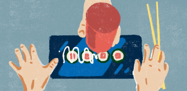 blandteknik illustration
