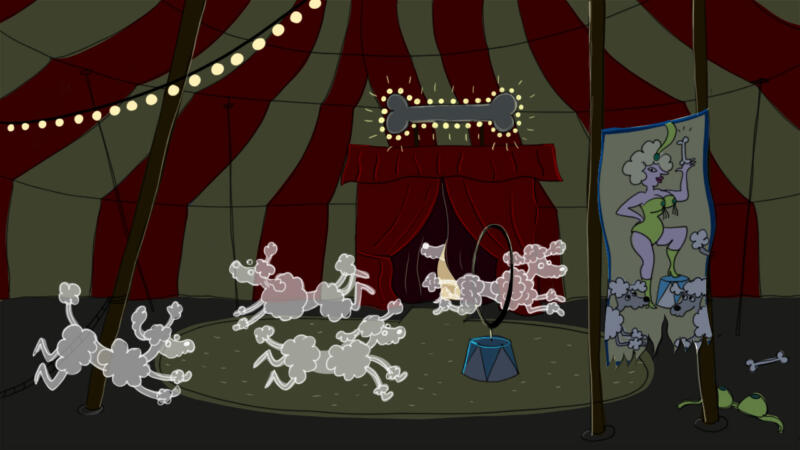 poodle circus