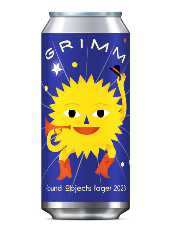 Special designad ölburk Limited edition beer can illustrerad