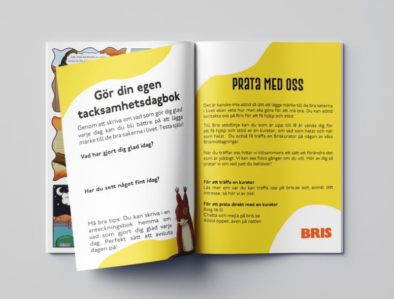 tacksamhetsdagbok, grafisk design, söt ekorre
