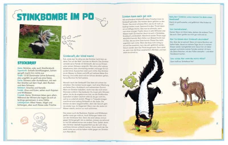 fakta om djur, skunk