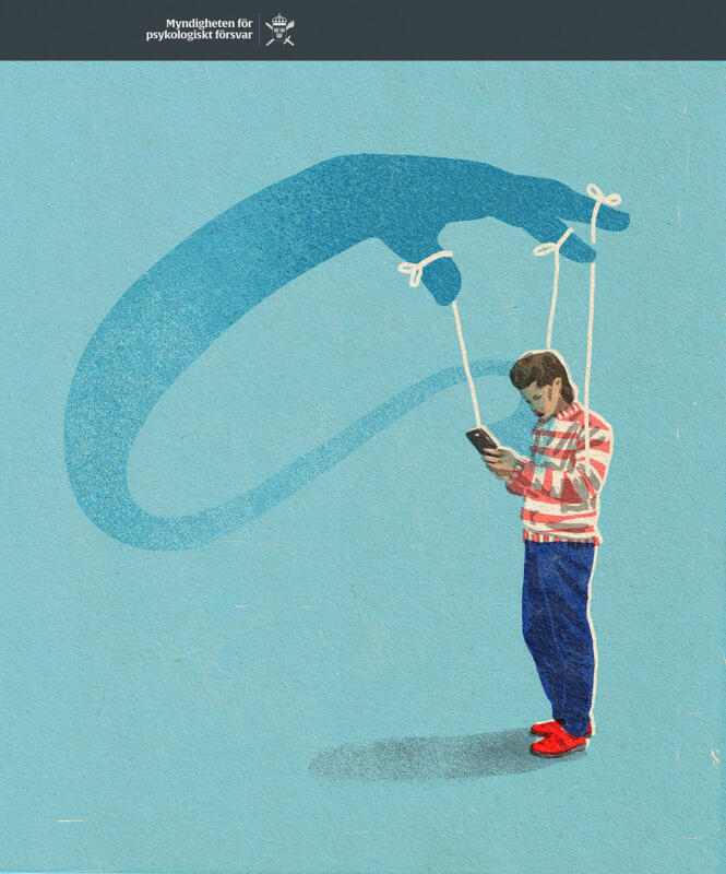 Serie bilder för Myndigheten för Psykologiskt Försvar och deras kampanj ”Bli inte lurad”. Series of images for The Swedish Psychological Defense Agency and their campaign ”Don’t be fooled”.