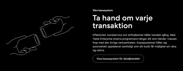 ikon för tjänsten tap to pay i kassasystem