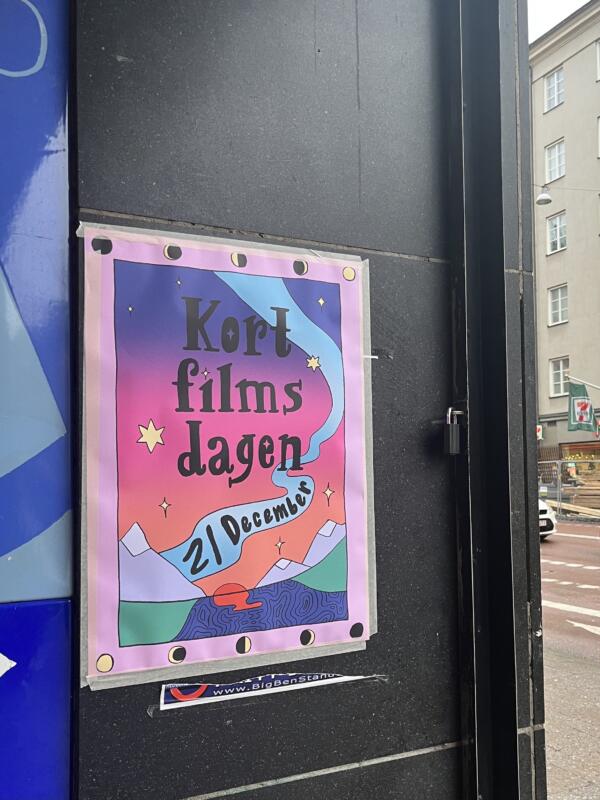Kortfilmsdagen 2023 affisch