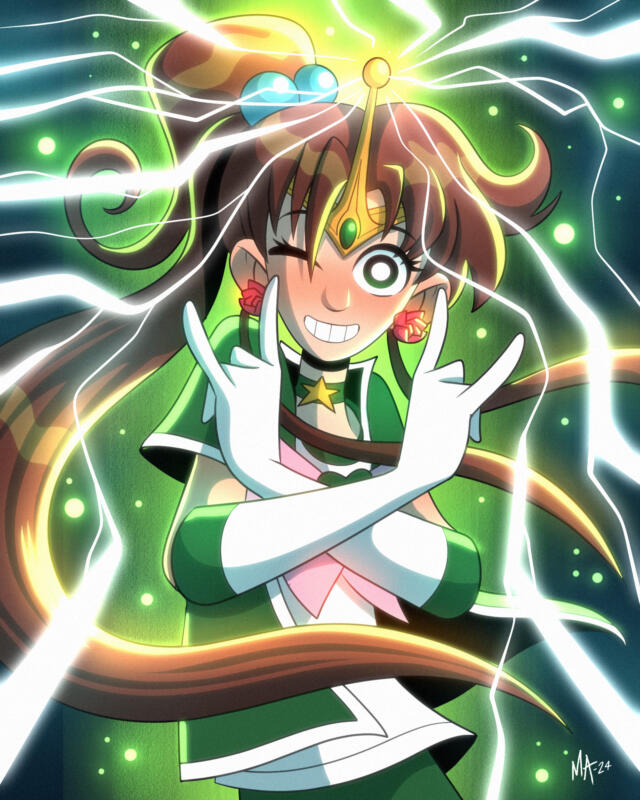 Sailor Jupiter Mattias Andersson Art
