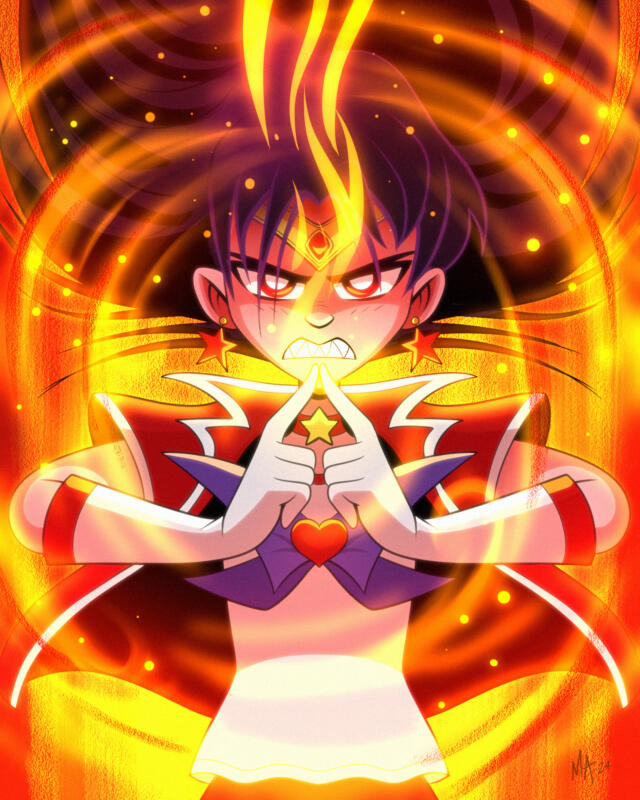 Sailor Mars Mattias Andersson Art