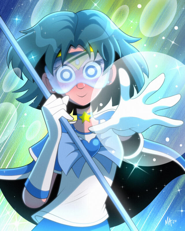 Sailor Mercury Mattias Andersson Art