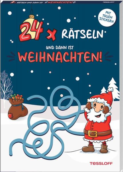 christmas riddels, jul, pusselbok, kalender