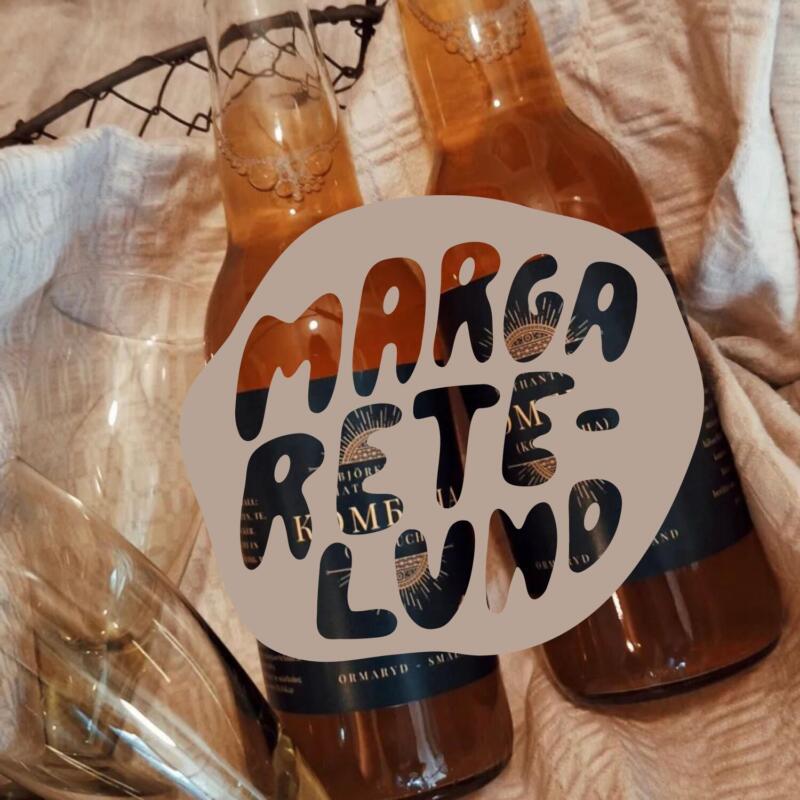 Logotype Margaretelund - Gårdsbutik, Mejeri, Mathantverk
