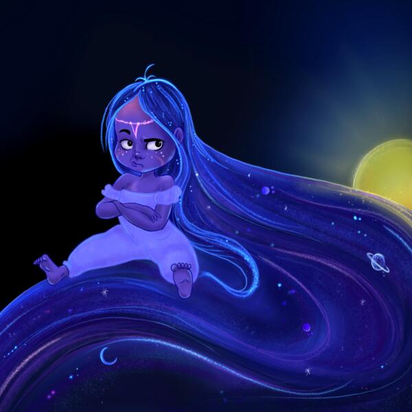 night, natt illustration