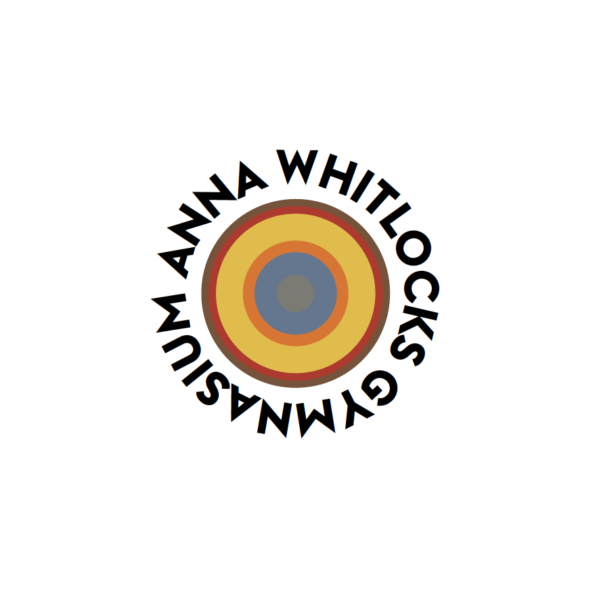Logotypdesign för Anna Whitlocks gymnasium i Stockholm.