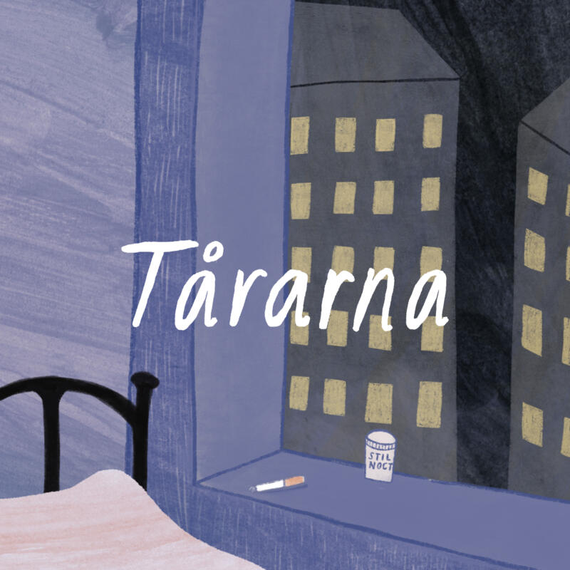 Singelomslag till låten Tårarna av Tjejdikter.