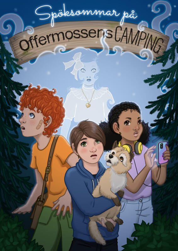 Book cover - ghost summer