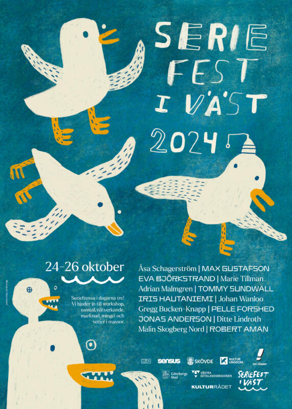 Seriefest i väst affisch