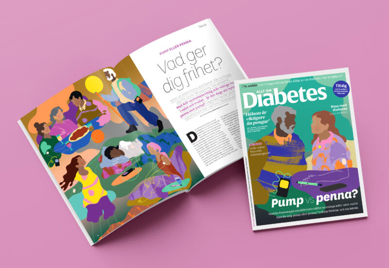 Färglada illustrationer föreställande 