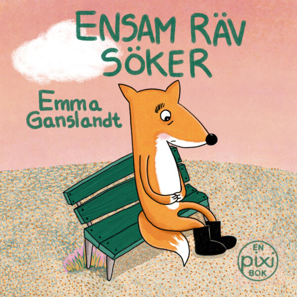 Omslagsbild av barnboken Ensam Räv söker