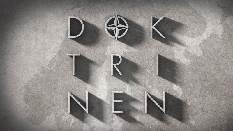 Animated intro for Doktrinen, a Swedish thriller and drama series on tv4