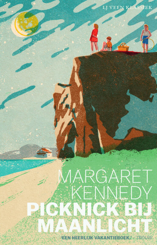 Cover for the book The Feast by Margaret Kennedy for the Dutch publishing house Atlas Contact