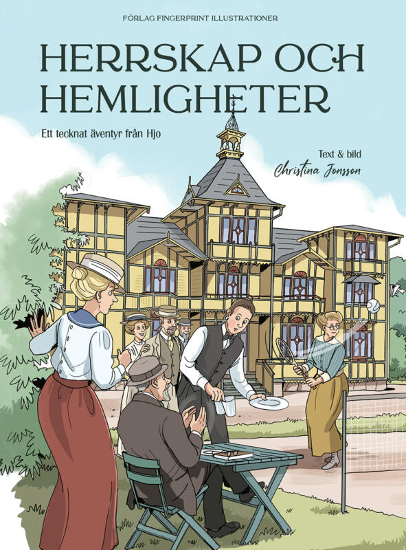 Omslaget till Herrskap och Hemligheter.
