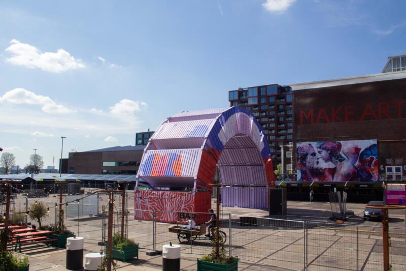 NDSM-werf container arch, VAAF, 2025