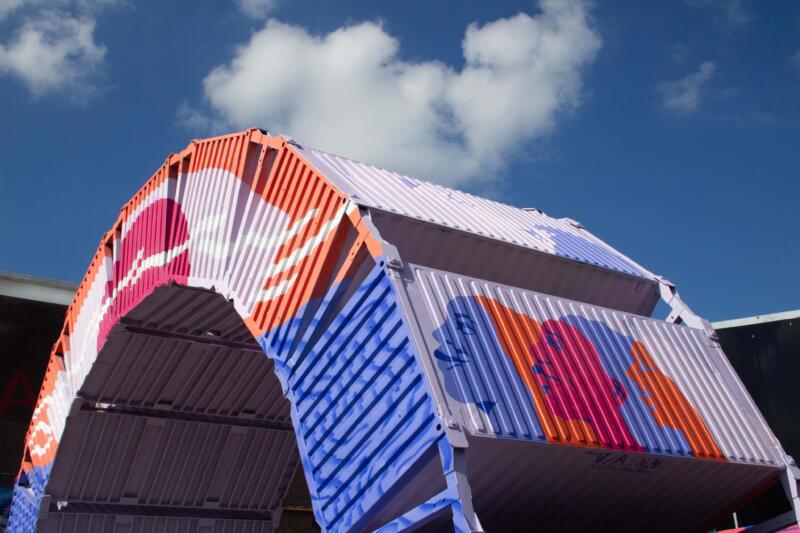 NDSM-werf container arch, VAAF, 2025
