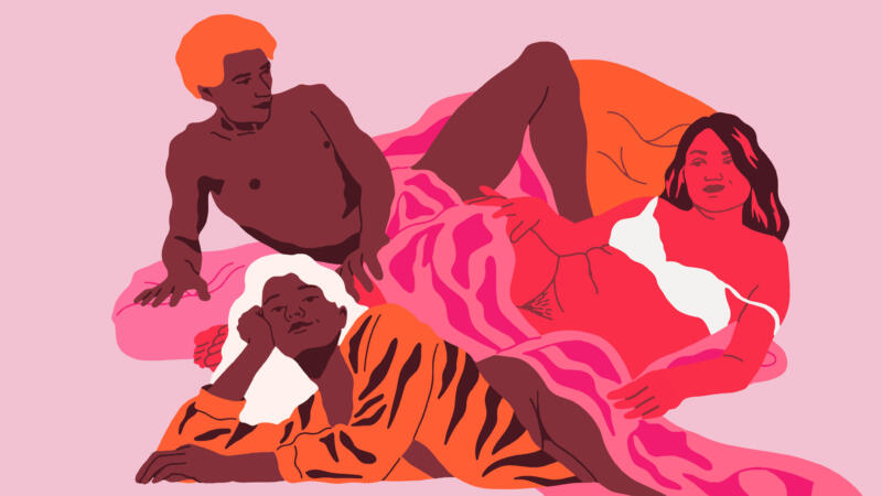 VAAF Illustration för Mellan prydhet och porr (Tussen preuts en porno), Sexsymposium, VAAF illustration for In between prudishness and porn (Tussen preuts en porno), Sex symposium