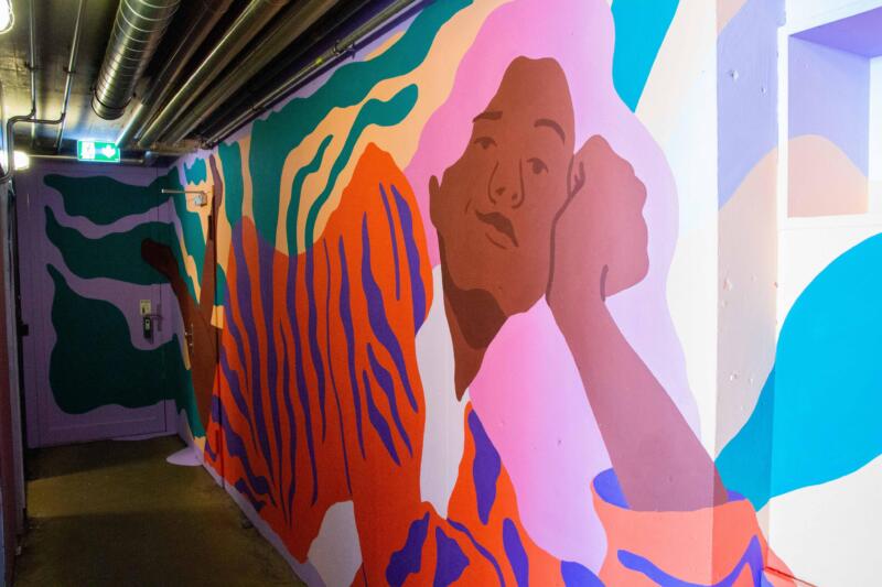 VAAF Muralmålningar för seriefestivalen Fumetto i Luzern, Schweiz, VAAF Murals for Comicfestival Fumetto in Luzern, Switzerland