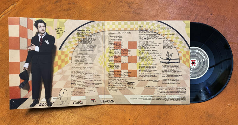 EP vinyl uppslag
