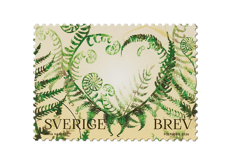 Svenska Frimärken Design Anna Handell