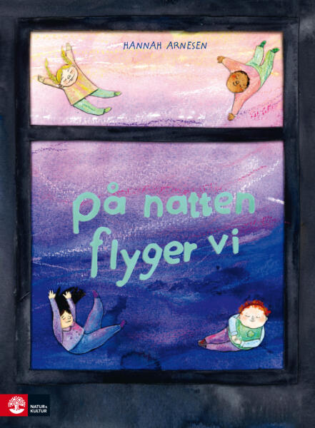 Bokomslag för bilderbok för barn mellan 3-6 år föreställande flygande barn i en natthimmel. Bilden är ålad i akvarell och akryl med en blandteknik av collage. Illustration till barnbok – handgjord, färgglad akvarell, collage och blandteknik
Illustration för en bilderbok för barn. Handgjord, färgglad akvarell, collage och blandteknik. Normkreativ och inkluderande med fokus på representation och mångfald. Perfekt för barnboksillustration, handmålade bilder och portfolio.