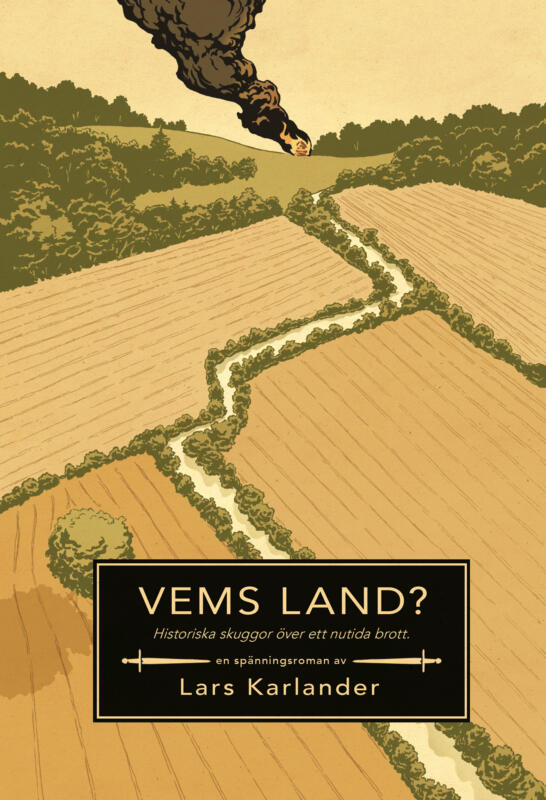 Omslagsbild till boken "Vems land?" av Lars Karlander