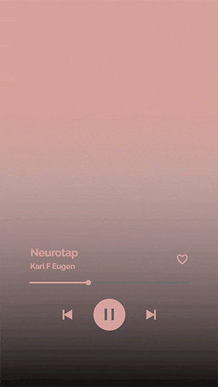 Animation för låten "Neurotap" av Karl F Eugen, skapad för Spotify Canvas och animerad av Skinny Gonzales.