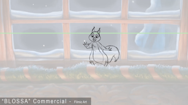 olika klipp av animationer från reklamfilm och kortfilmer