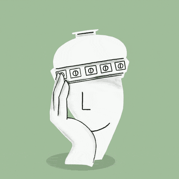 2d line drawn animation loop