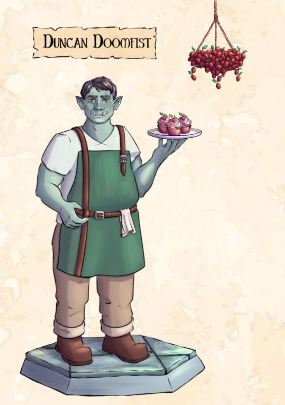 DnD, half-orc, NPC