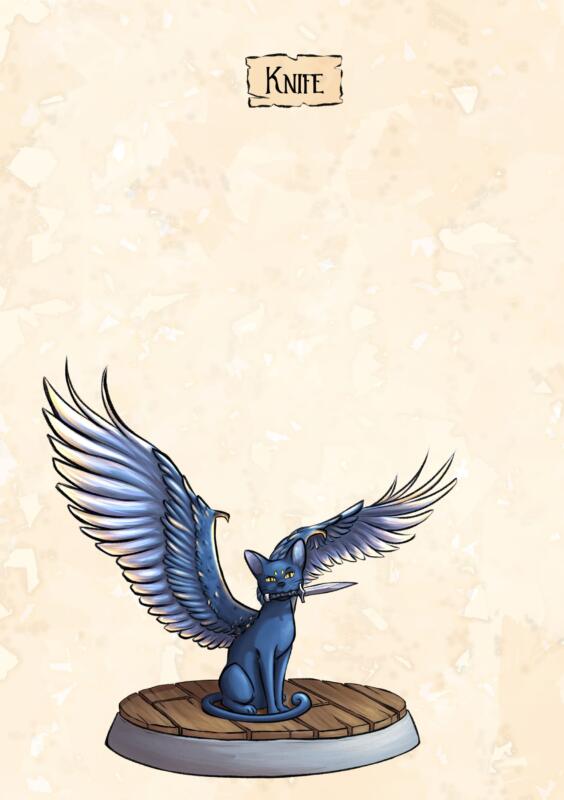 DnD, winged cat, NPC