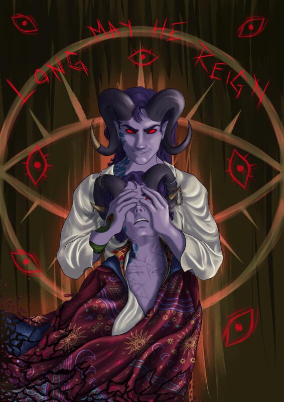 Mollymauk and Lucien from Critical Role Campaign 2: The Mighty Nein
