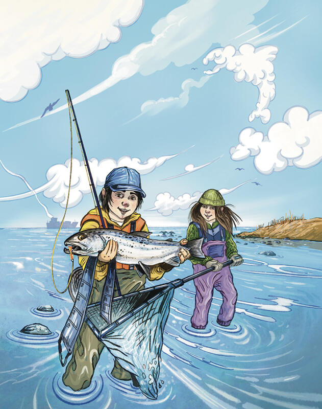 Fiskeillustration