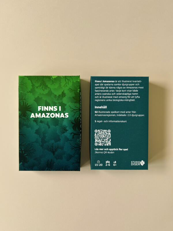 Kortspelet Finns i Amazonas